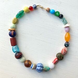 HANDMADE Vintage Beaded Necklace